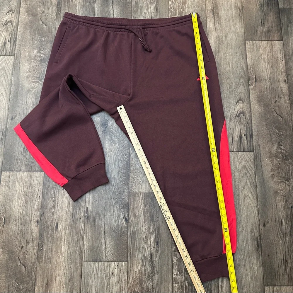 Adidas Multi Sport Regular Fit Pants Men’s Size 4XL  Ruby Burgundy Red
